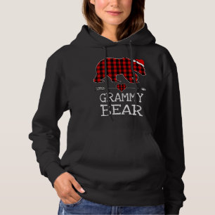 Camiseta Grammy Bear Buffalo Xadrez Papais noeis Seta Fa De