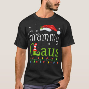 Camiseta Grammy Claus Família Engraçado Papais noeis pijama