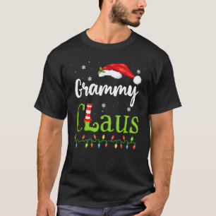 Camiseta Grammy Claus Papais noeis avó engraçadas Pijamas N