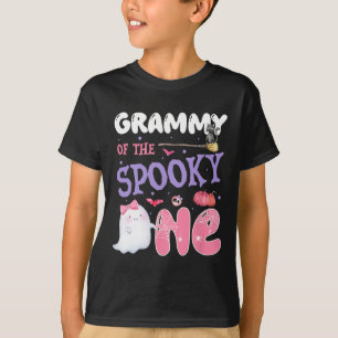 Camiseta Grammy Do Spooky One primeiro aniversario Hallowee