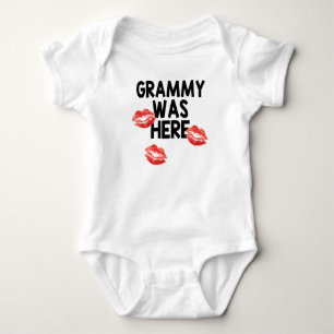 Camiseta Grammy era beija aqui o Bodysuit do bebê