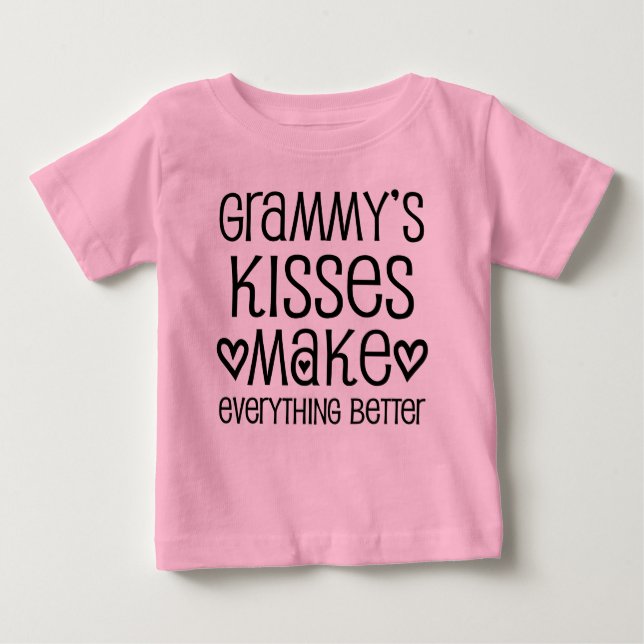 Camiseta Grammy Gift para neta (Frente)