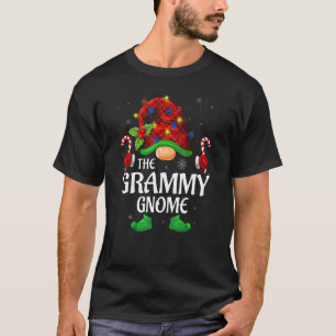Camiseta Grammy Gnomo Xadrez Vermelha de Buffalo Correspond
