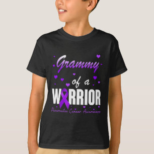 Camiseta Grammy of Câncer de pâncreas Warrior Ribbon Suppor