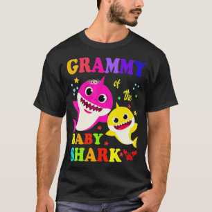 Camiseta Grammy Of The Baby Shark Birthday