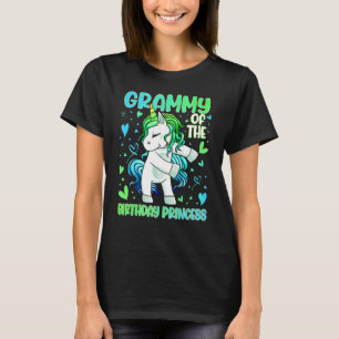 Camiseta Grammy of the Festa de aniversário Princess Dabbin