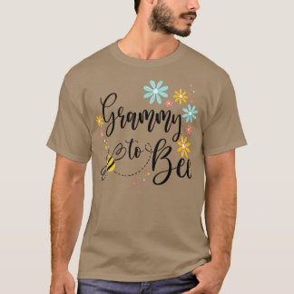 Camiseta Grammy To Bee, Anúncio De Gravidez Bonita Para Gra