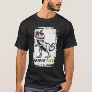 Camiseta Grammysaurus Rex Avó Dinossauro Rex Grammy Sauru