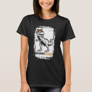 Camiseta Grammysaurus Rex Avó Dinossauro Rex Grammy Sauru