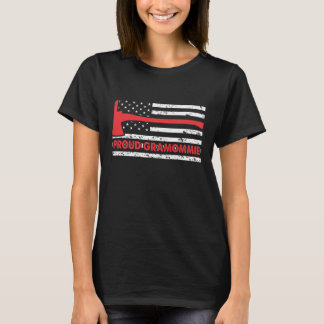 Camiseta Gramommie orgulhoso com bandeira americana e camis