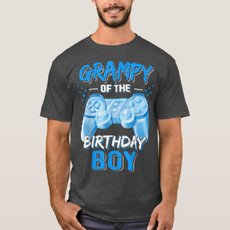 Camiseta Grampagem do Birthday Boy Matching Video Game Bir