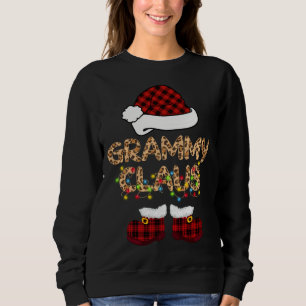 Camiseta Grampeador Claus Santa Hat Família de Festas de Na