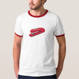 Camiseta Grampeador vermelho