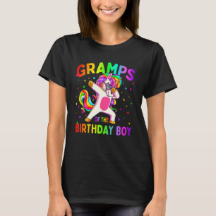 Camiseta Grampos da Festa de aniversário Rapaz Dabbing Unic