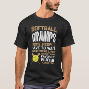Camiseta Grampos De Softball Algumas Pessoas Têm Que Espera