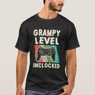 Camiseta Grampy Level Desbloqueado Para Grampy Fa