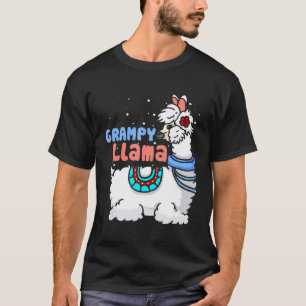 Camiseta Grampy Llama Matching Family Christmas pijamas
