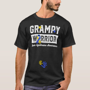 Camiseta Grampy Warrior Down Syndrome Awarness Family