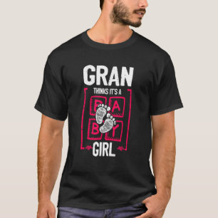 Camiseta Gran pensa que é um Chá de fraldas de Revolução de