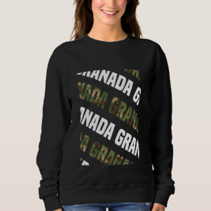 Camiseta Granada Camo - Camouflage Verde