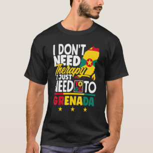Camiseta Granada Grenadiana Eu Só Preciso Ir Para Granada