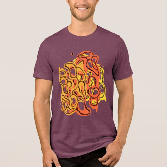 Camiseta Granada Moderna Fantástica Amorfa Híptica Phantasm (Frente)