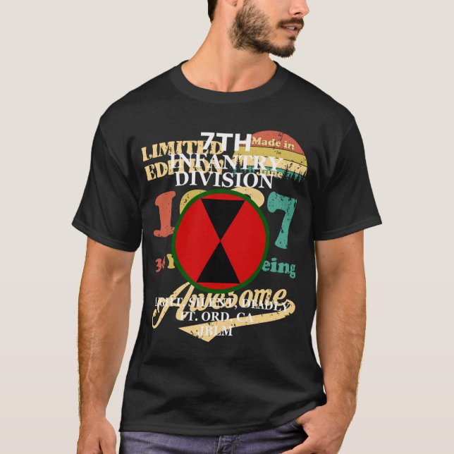 Camiseta Granadeiro da 7ª Divisão de Infantaria (Frente)