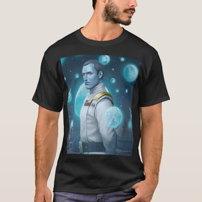 Camiseta Grand Admiral Thrawn – Strategic Genius (Frente)