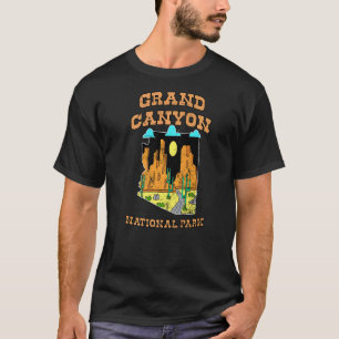 Camiseta Grand Canyon Arizona do Parque Nacional dos Estado