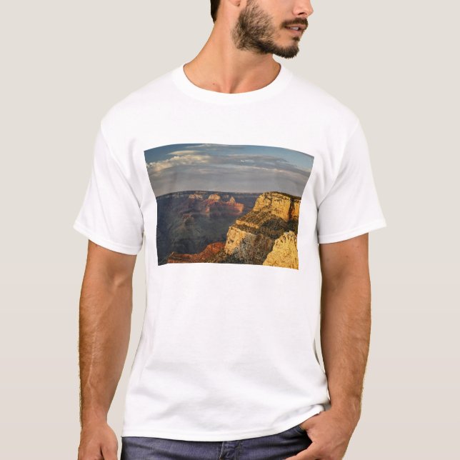 Camiseta Grand Canyon do lado sul ao pôr do sol, 3 (Frente)
