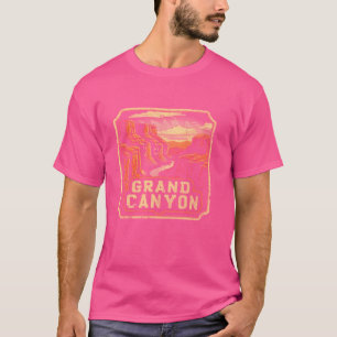 Camiseta Grand Canyon - Mulheres do Vintage Men do Parque N