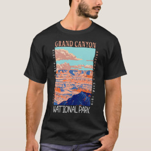 Camiseta Grand Canyon National Park Arizona em Vint