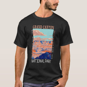 Camiseta Grand Canyon National Park Arizona em Vint