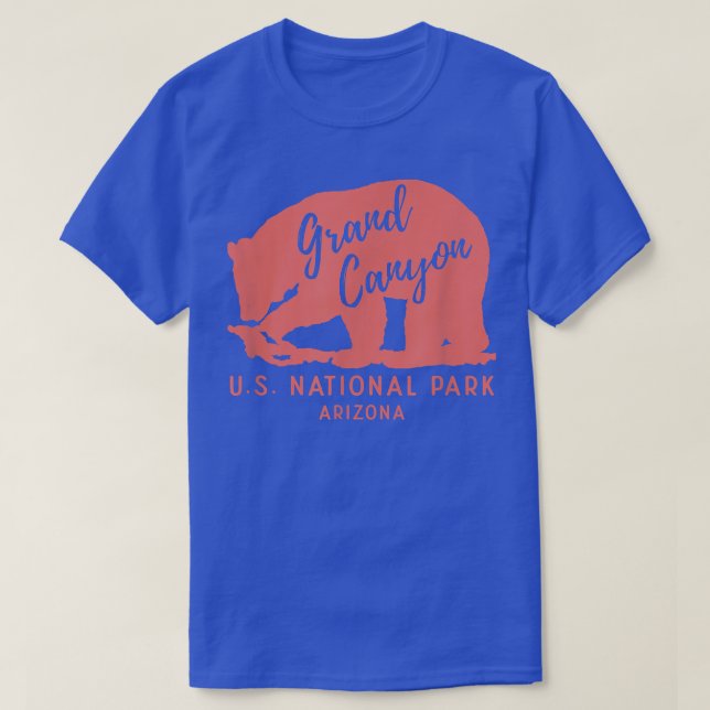 Camiseta Grand Canyon National Park Bear XO4U Original (Frente do Design)