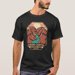 Camiseta Grand Canyon National Park Retro Emblem