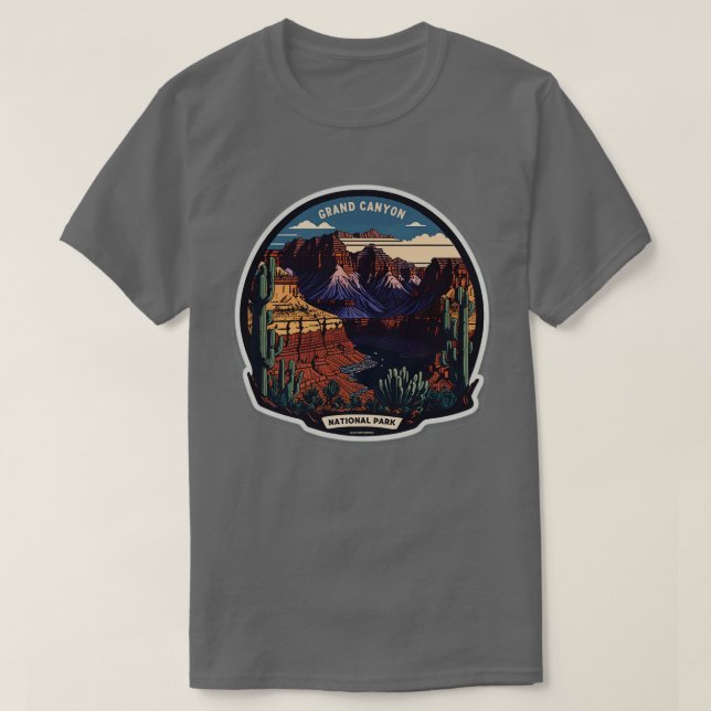 Camiseta Grand Canyon National Park TShirt 13 (Frente do Design)