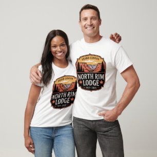Camiseta Grand Canyon North Rim Lodge 1937–2025 Tributo