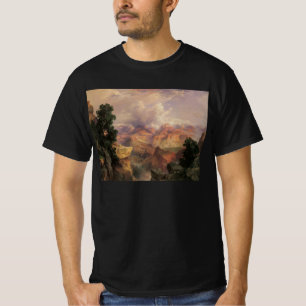 Camiseta Grand Canyon por Thomas Moran, Paisagem Vintage