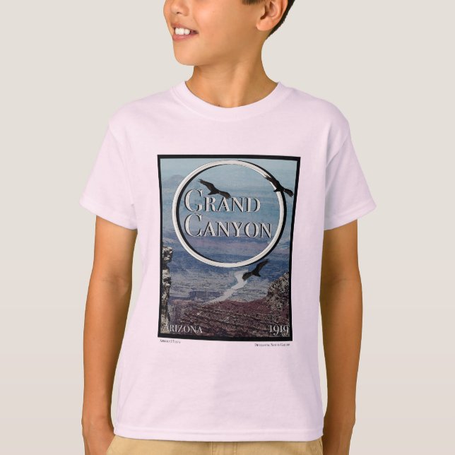 Camiseta Grand Canyon Poster (Frente)