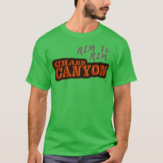 Camiseta Grand Canyon se dirige para a rua