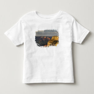 Camiseta Grand Canyon visto da borda sul ao pôr do sol, 3