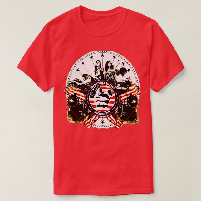 CAMISETA GRAND FUNK RAILROAD 35 (Frente do Design)