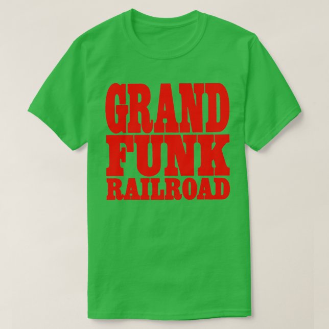 CAMISETA GRAND FUNK RAILROAD 40 (Frente do Design)