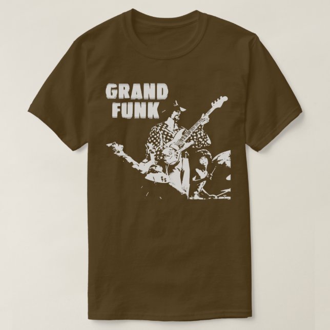 CAMISETA GRAND FUNK RAILROAD 57 (Frente do Design)