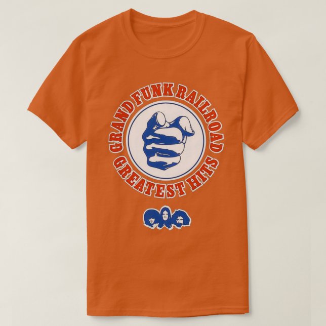 Camiseta Grand Funk Railroad 9 (Frente do Design)