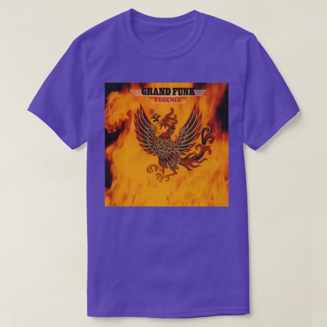 Camiseta Grand Funk Railroad Phoenix Limited Edition Perfei (Frente do Design)