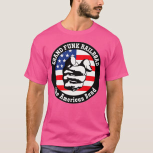Camiseta Grand Funk Railroad Somos Uma Banda Americana.