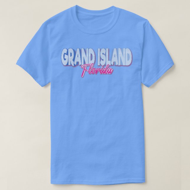 Camiseta Grand Island Florida (Frente do Design)