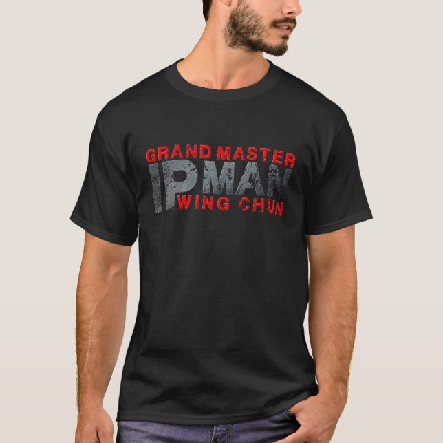 Camiseta Grand Master "Ip Man" Wing Chun (Frente)
