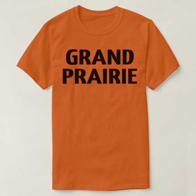 Camiseta Grand Prairie 1 (Frente do Design)